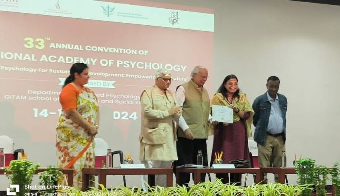 Dr Sramana Majumdar’s research wins M.B. Sharan Best Paper Award
